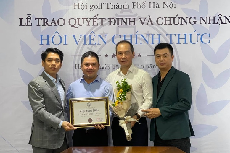 Ciputra Golf Club trở thành hội viên chính thức của HGA